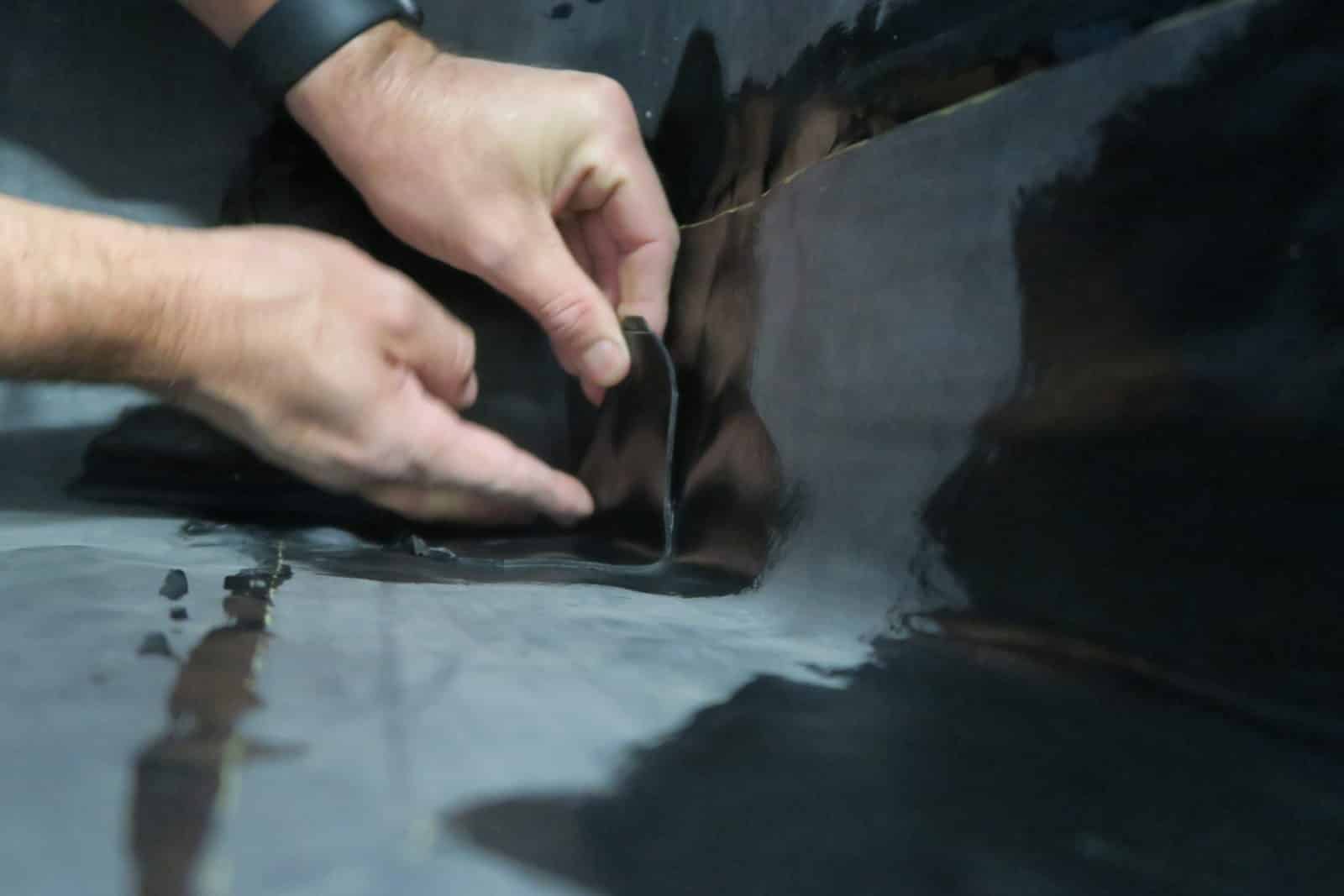 étanchéité toiture avec membrane epdm