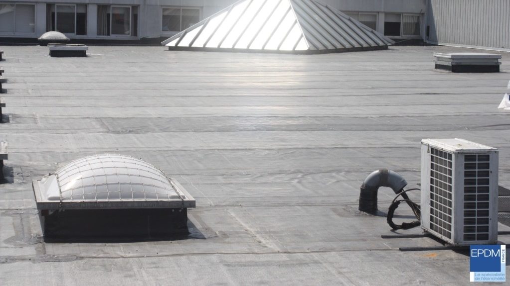 Exemple chantier EPDM Toiture