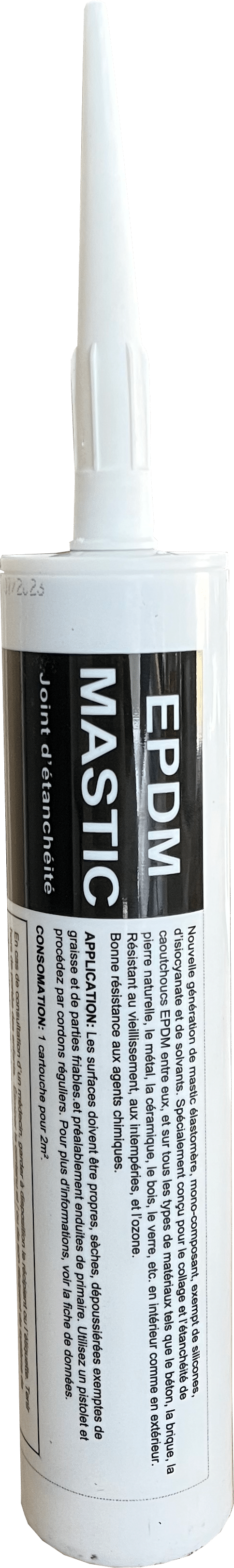 Cartouche Mastic EPDM noir