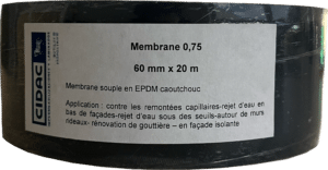 Bande de Façade EPDM