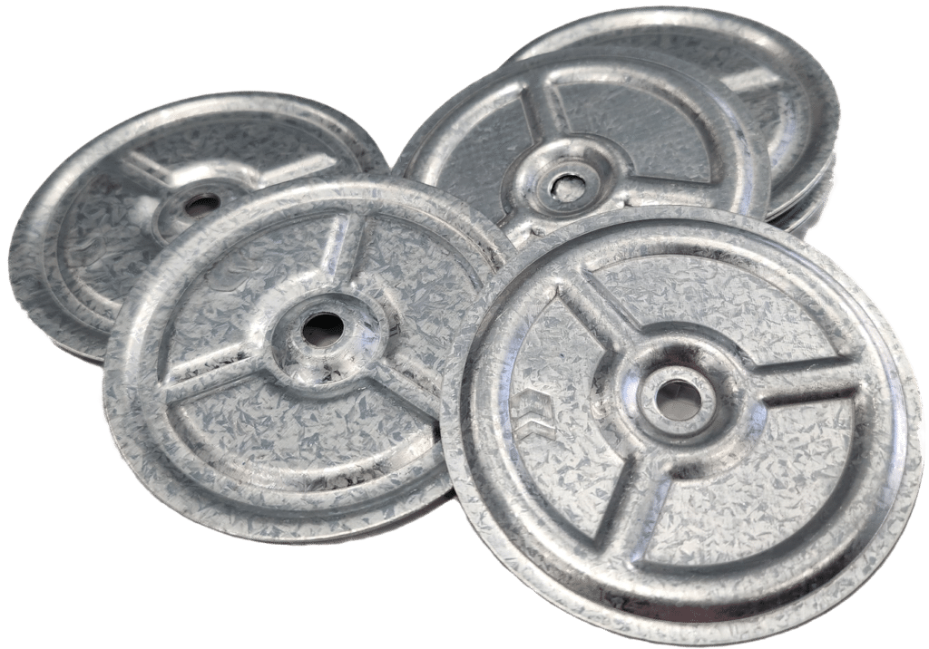 Plaquettes de fixation isolant circulaires