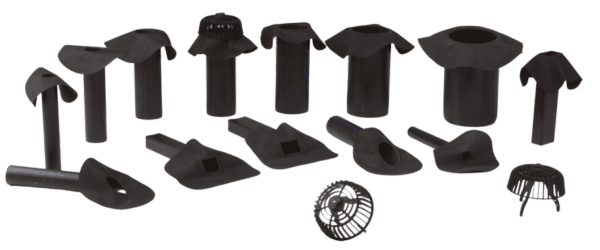 Ensemble d'évacuation d'eaux pluviale et ces accessoires