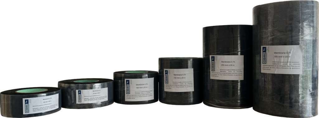 Ensemble Bandes de Façades EPDM 