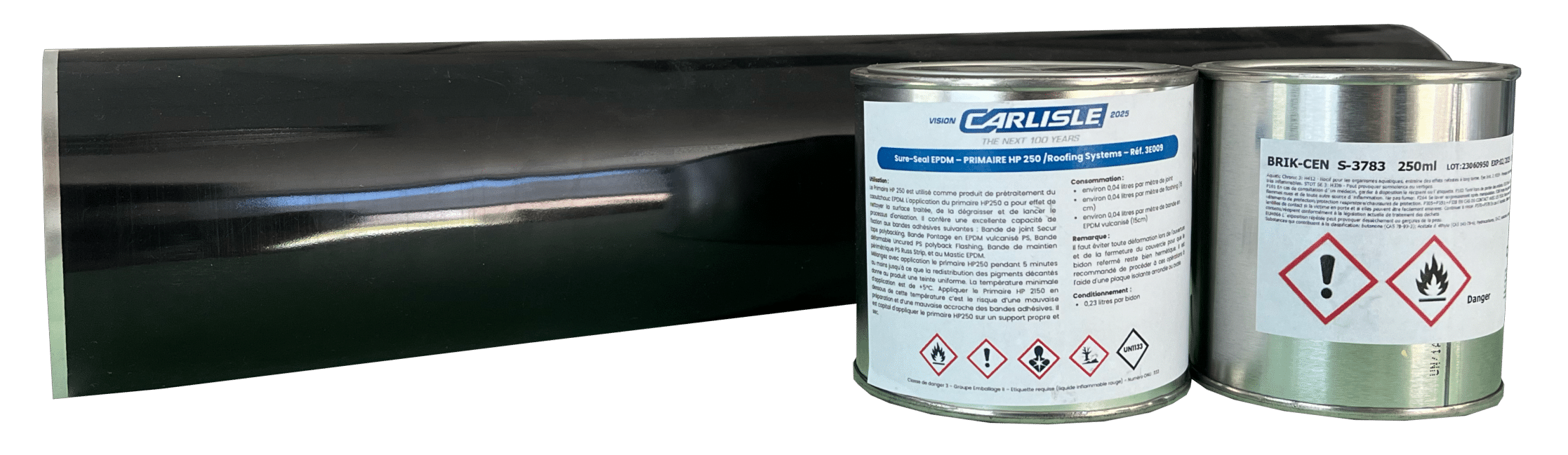 Kit de réparation EPDM Essentiel patch 45 cm x 45 cm