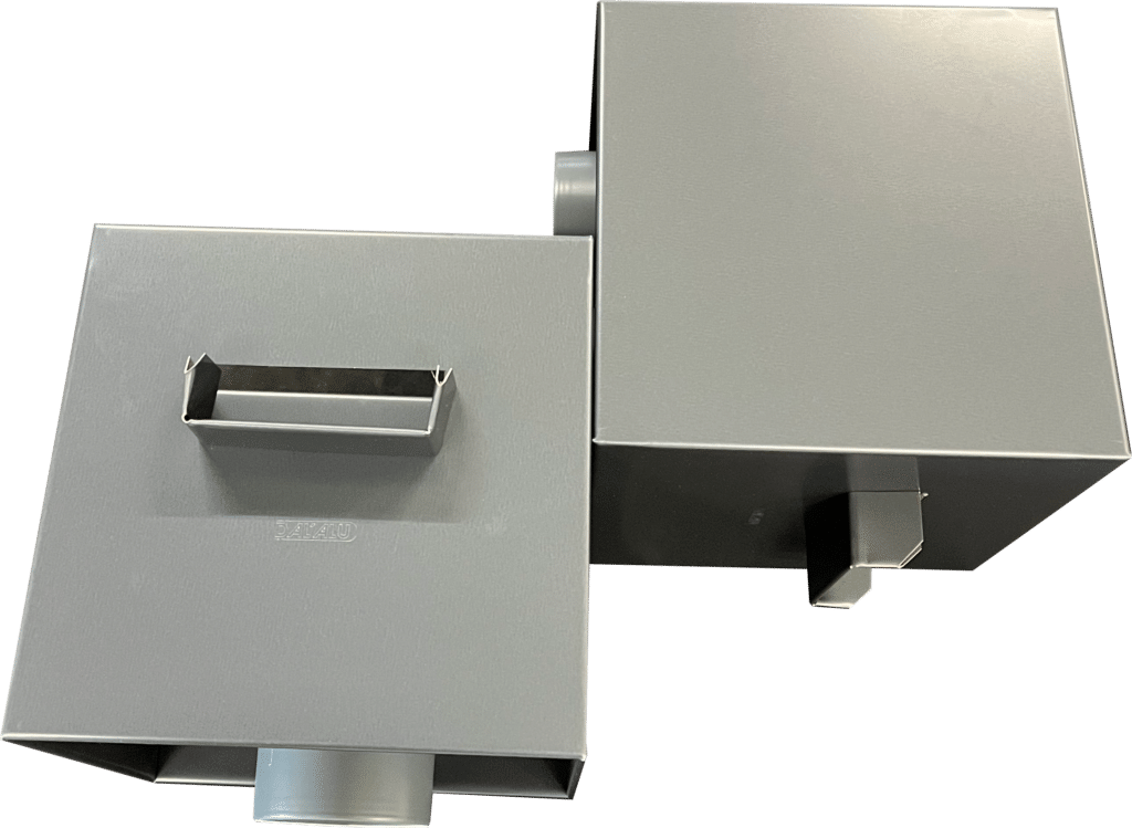 Deux Boîtes à Eau Zinc